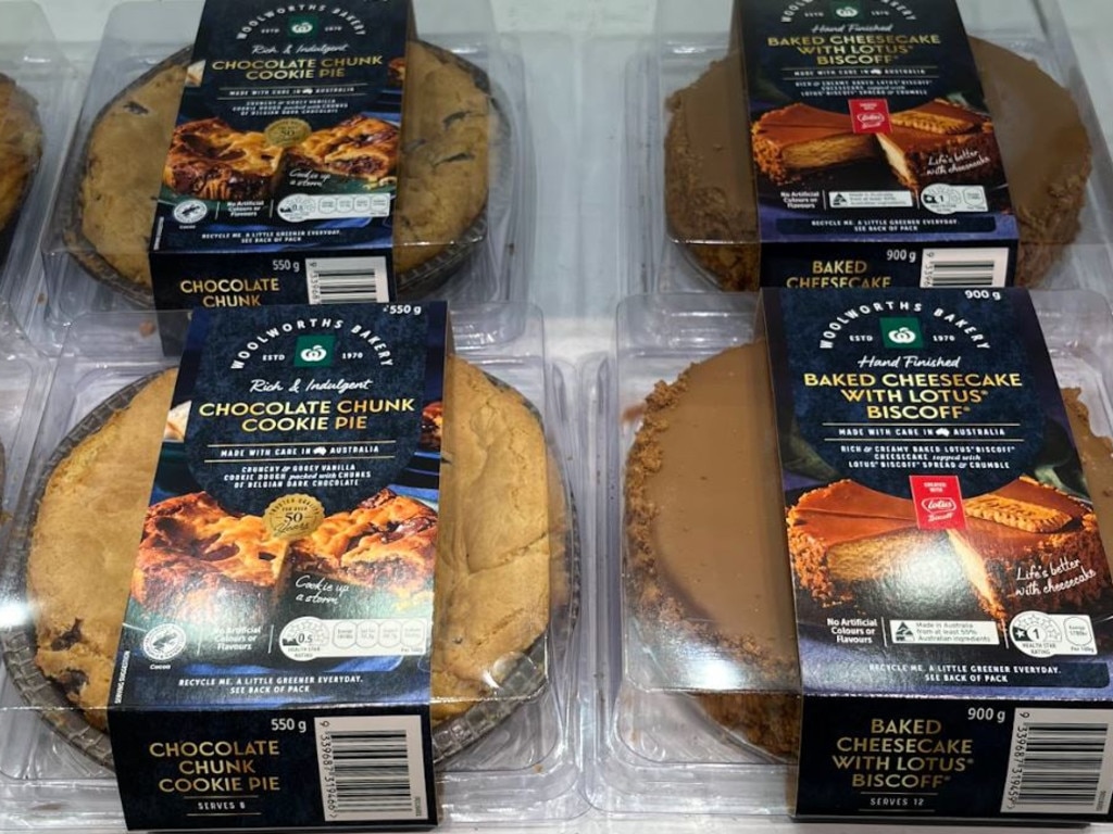 Woolworths has introduced two desserts. Picture: Supplied