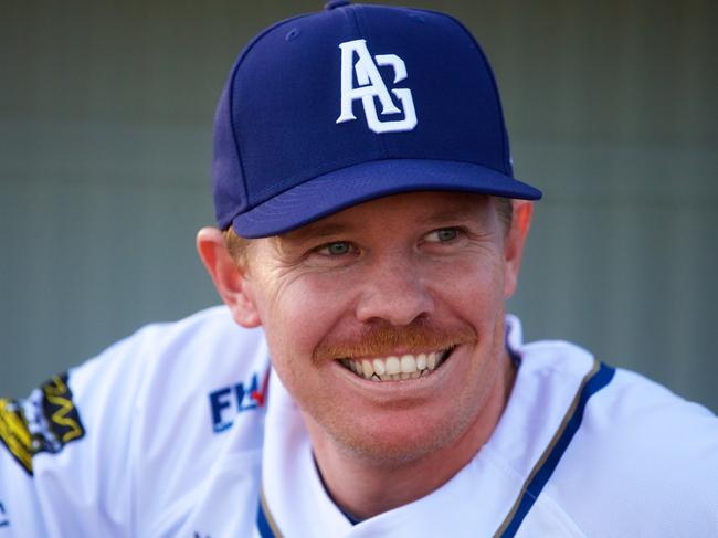 Chris Adamson - PHOTO: Ryan Schembri / SMP IMAGES / Baseball Australia | Action from the Australian Baseball League 2019/20 Round 1 clash between Adelaide Bite vs Brisbane Bandits played at Adelaide Shores Baseball Complex, West Beach, South Australia Adelaide Giants manager Chris Adamson. Picture: SMP Images