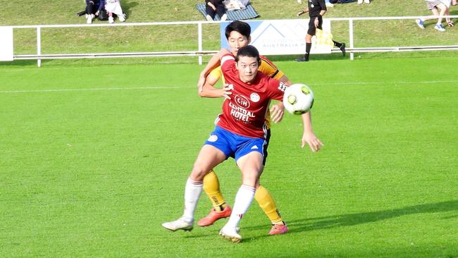 Taiga Kitajima of the Albion Park White Eagles. Picture: Albion Park White Eagles Facebook
