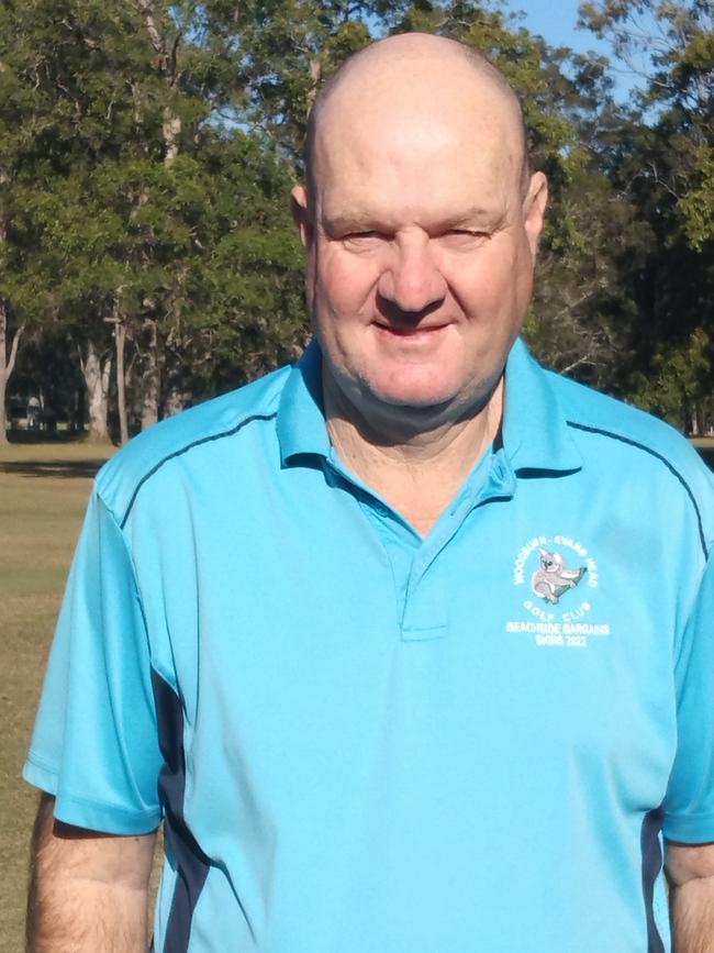 Woodburn-Evans Head Golf Club captain John Robinson Jnr.