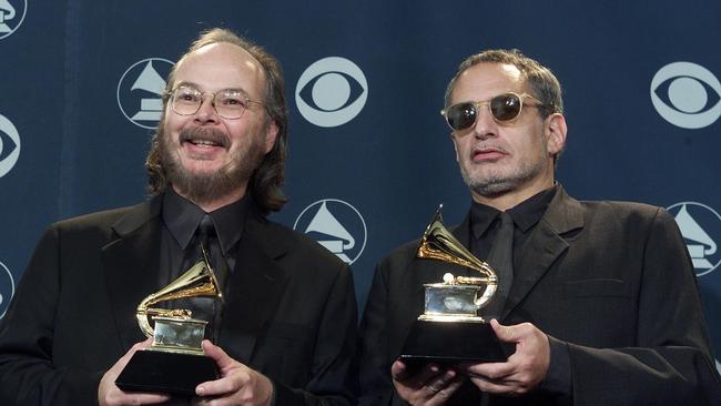 The late Walter Becker (left) of Steely Dan. Picture: Vince Bucci