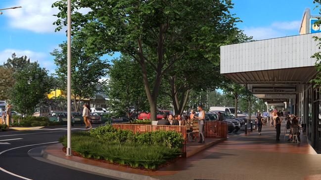 Artistic designs of the Kingaroy Revitalisation Project. Photo: South Burnett Regional Council