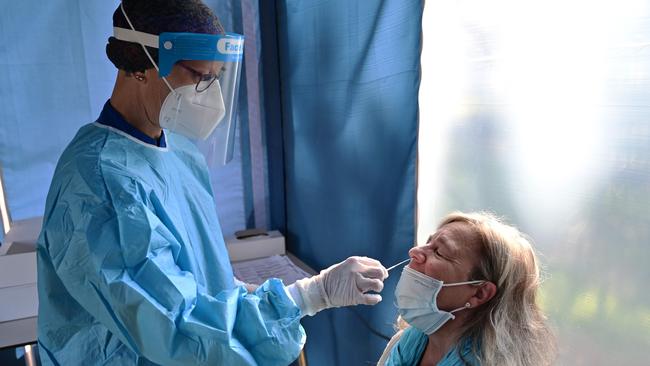 Italy has rolled out millions of rapid ‘antigen’ tests. Picture: AFP