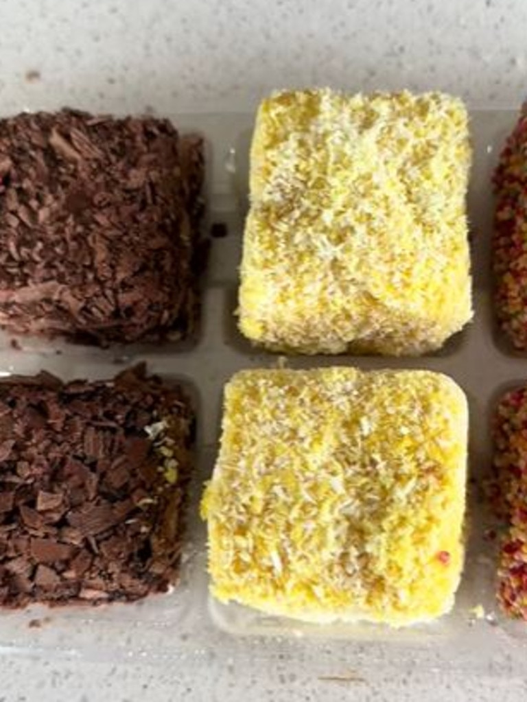 New Woolworths Cafe-style Lamingtons. Picture: TikTok