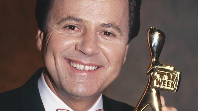 TV presenter Ray Martin won the Gold Logie in 1993. Picture: TV Week