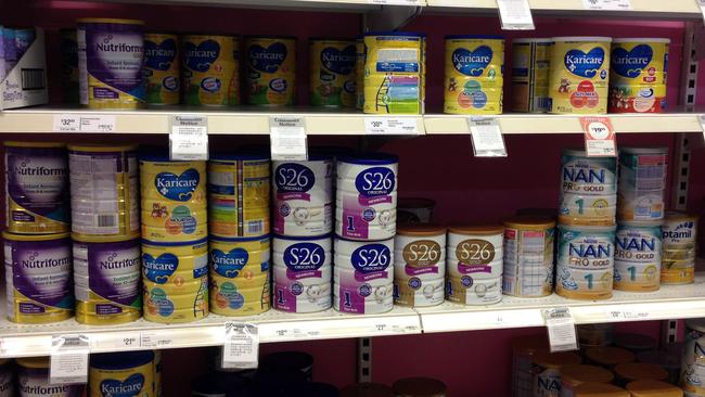 A thief ran a supermarket stealing racket nicking thousands of dollars’ worth of baby formula, vitamins and electric toothbrushes.