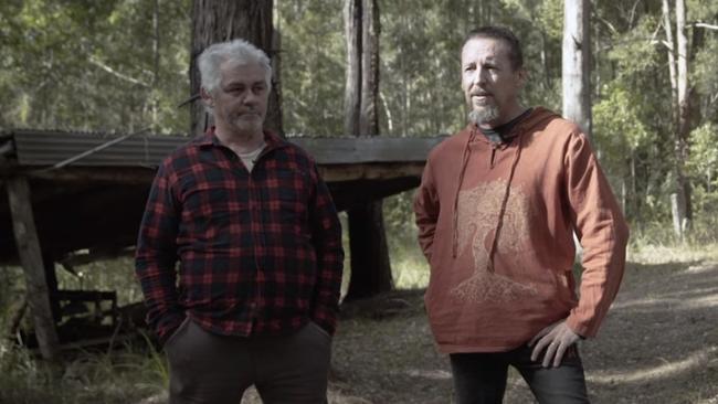 Mark McMurtrie, AKA Gunham Badi Jakamarra, and Adrian Brennock feature in a Youtube video promoting the proposed Nightcap on Minjungbul community.