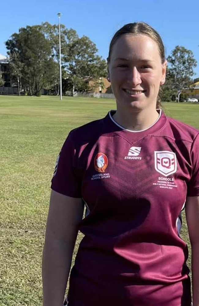 Rugby league young gun Lillian Yarrow.