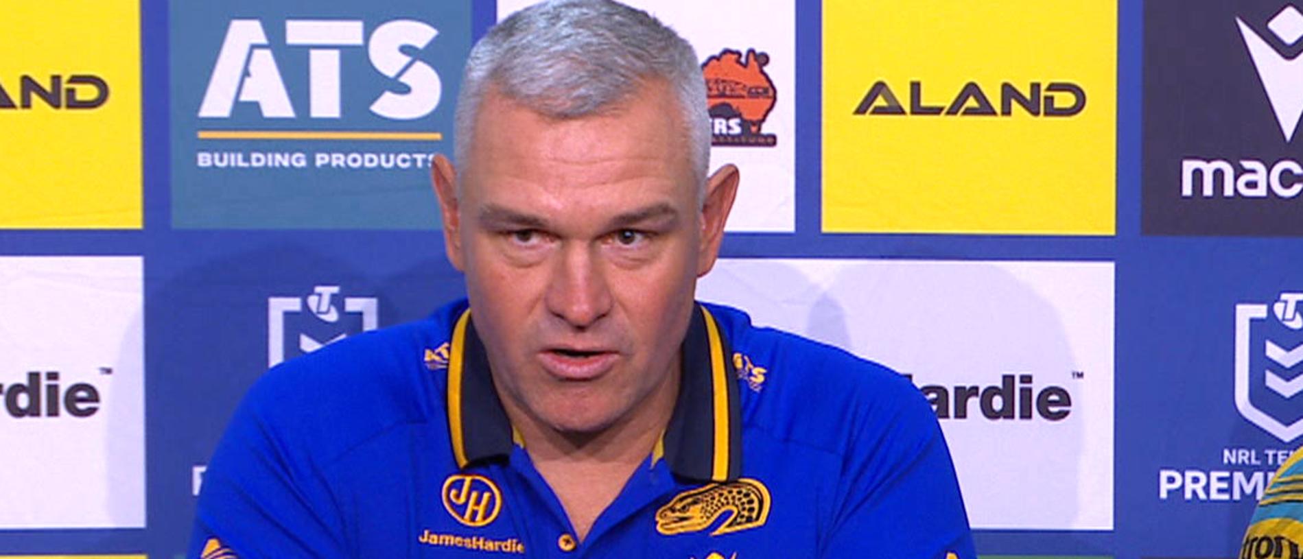 NRL 2025: Parramatta Eels press conference, Jason Ryles, Storm loss, player  turnover, defence, watch, video