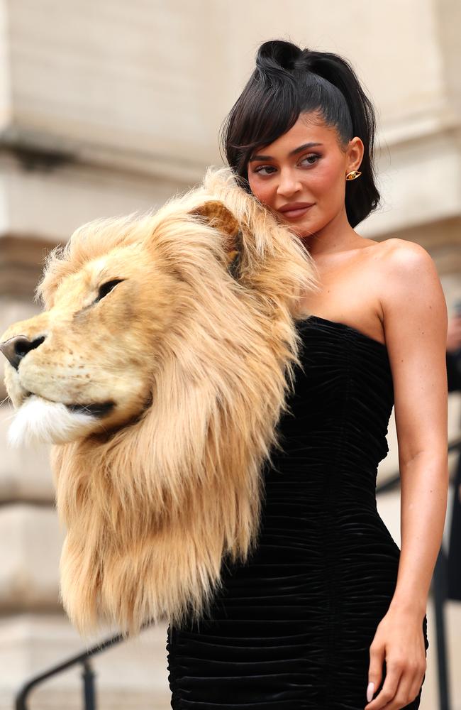 Kylie Jenner attends the Schiaparelli Haute Couture Spring Summer 2023 show in Paris. Picture: Jacopo Raule/Getty Images