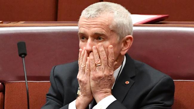 One Nation Senator Malcolm Roberts was a dual citizen when he nominated for election, the High Court has found. Picture: AAP