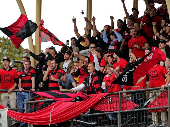 Northern Suburbs fans dominated the 12,000-strong North Sydney Oval crowd.