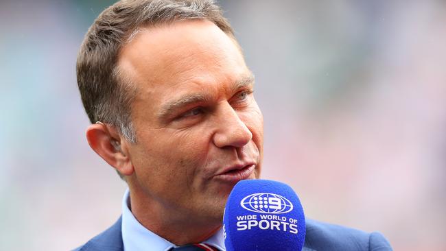 Commentator and former Australian cricketer Michael Slater. Picture: Cameron Spencer/Getty