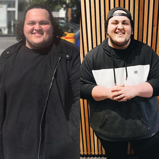 Judah Kelly in August 2019 compared to now.