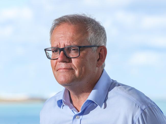 National security has been one of Scott Morrison’s strengths, writes Peta Credlin. Picture: Glenn Campbell