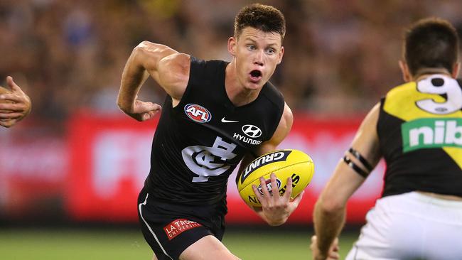 Sam Walsh might already be Carlton’s second best player. Picture: Michael Klein