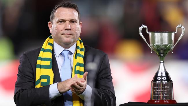 Football Australia boss James Johnson. Picture: Ryan Pierse/Getty Images