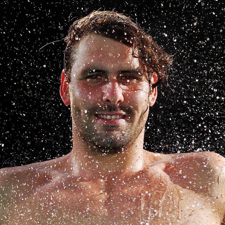 Ryan Napoleon. NOW: Ryan is a freestyle swimmer and Commonwealth Games medallist. Picture: Brendan Radke.