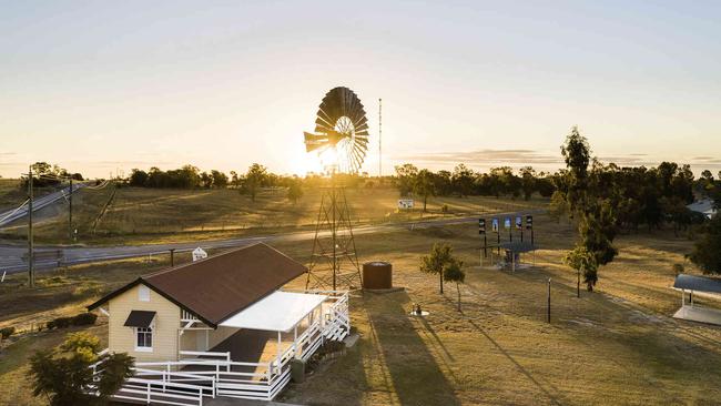 According to the 2016 Census Wandoan had a population of 566 people - that's likely to have grown since the addition of numerous solar projects near the town. Pic: Western Downs Regional Council