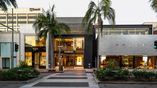Rodeo Drive in Beverly Hills - A Luxurious Shopping Hub in Los