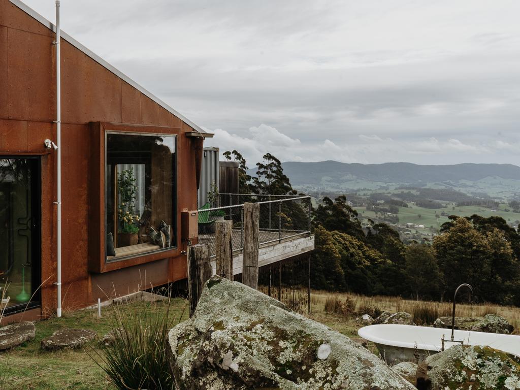 Best Nature Stay: Susie Aulich, Lilydale, Tasmania. Picture: Supplied