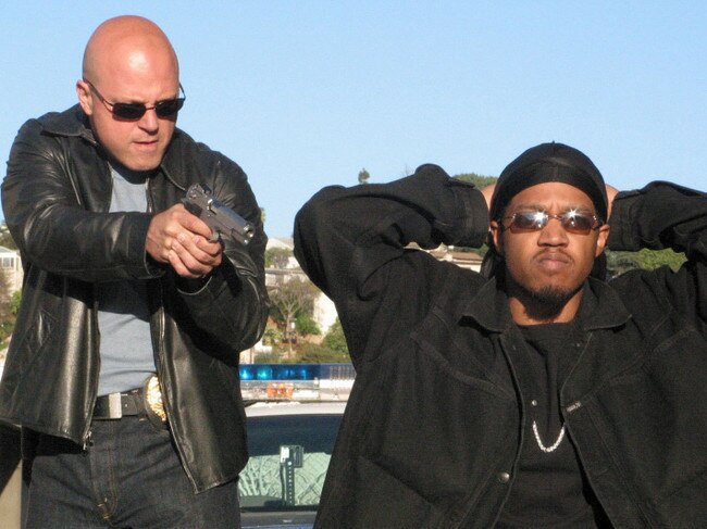 Michael Chiklis as Vic Mackey in The Shield.