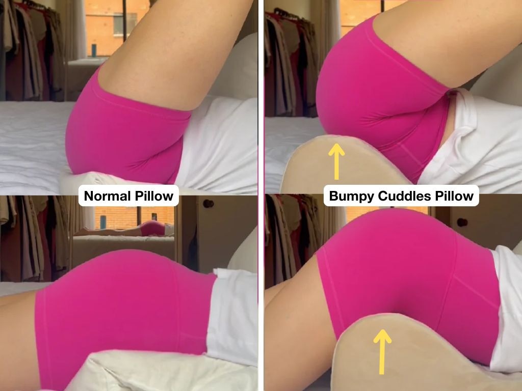This sex pillow Is the secret to deeper, better sex. Picture: Girls Get Off