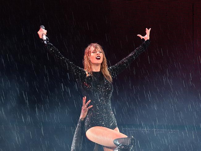 Taylor Swift, on stage in Sydney in 2018, has hinted she may soon return to the road after a four-year absence. Picture: Getty Images