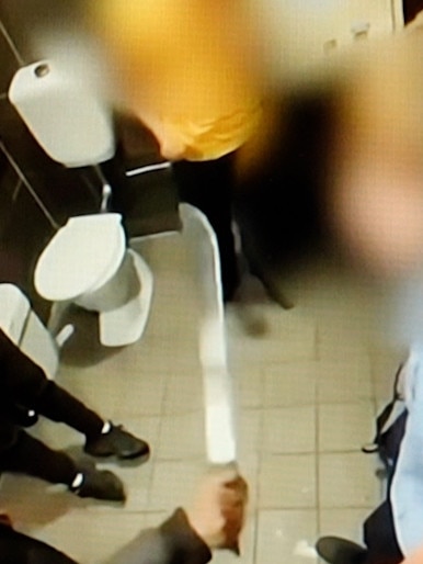 Just last week a schoolboy was threatened with a machete at a Truganina McDonalds.