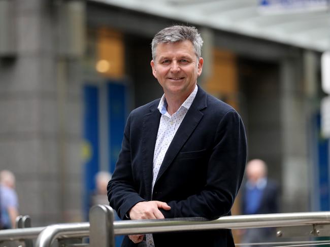 05/10/2017 Ownership Matters director Dean Paatsch outside his office in Bourke st Melbourne.Picture: David Geraghty / The Australian.