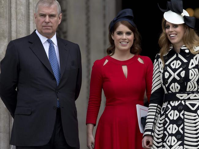 Princess Beatrice’s wedding had already been overshadowed by her father, Prince Andrew’s troubles. Picture: AFP