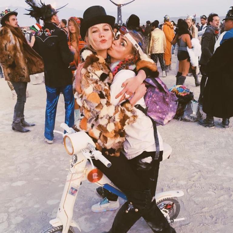 How the stars partied at this year’s Burning Man Festival