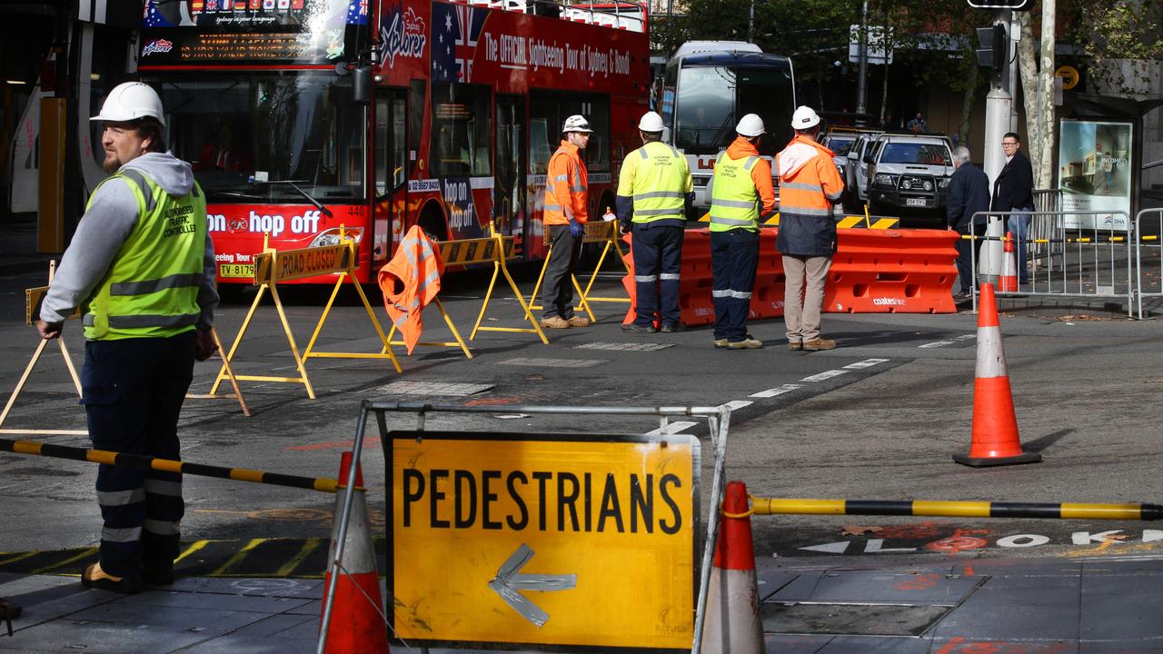 The troubled light rail project is one of the transport projects Michael Daley says the government has been unable to deliver on time.