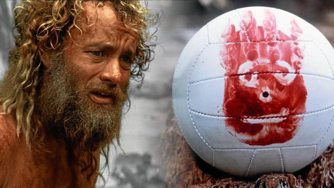 Tom Hanks and Wilson the volleyball in  Cast Away . Picture: Castaway