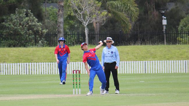 Lucas Vincent lit up the tournament for Newcastle. Picture: Kevin Merrigan