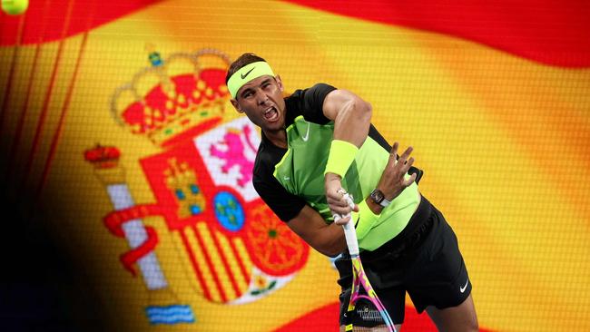 Rafa Nadal has criticised the United Cup format. Picture: DAVID GRAY / AFP)