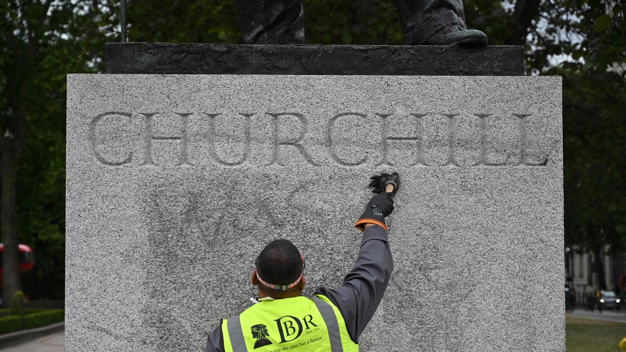 Most marches in London have been peaceful, with few flashes of violence. Picture: Justin Tallis/AFP