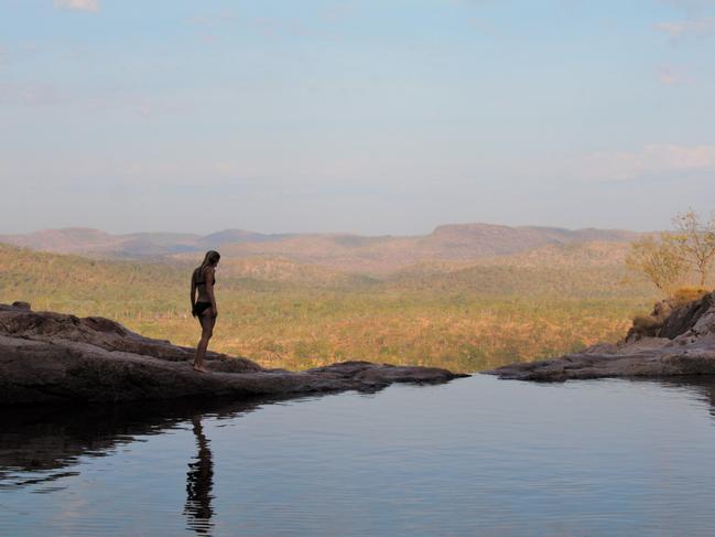 Kakadu National Park, Northern Territory. Writer Jennifer Ennion explores the pools above Gunlom Falls.