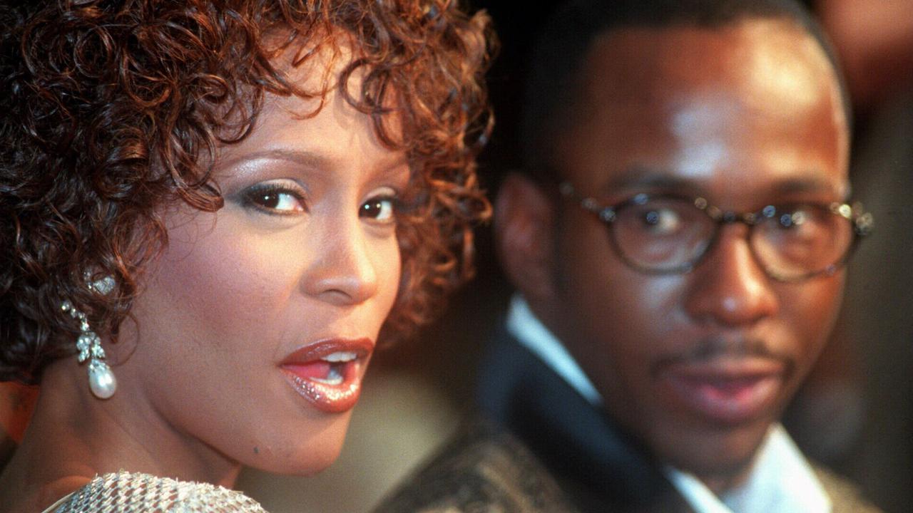 Whitney Houston married Bobbi Brown in 1992. Picture: AP Photo.