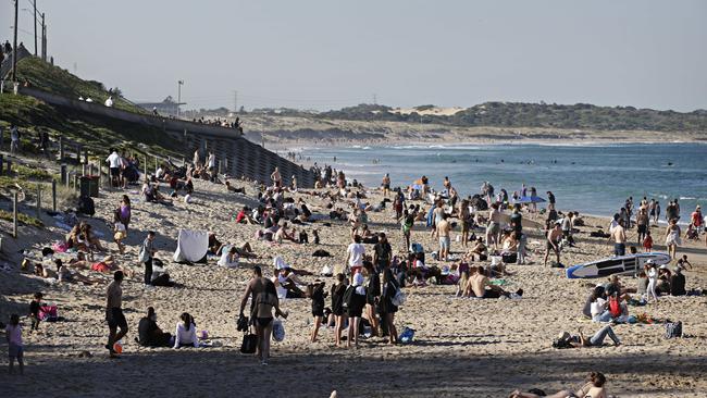 North Cronulla Beach in August. Picture: Adam Yip