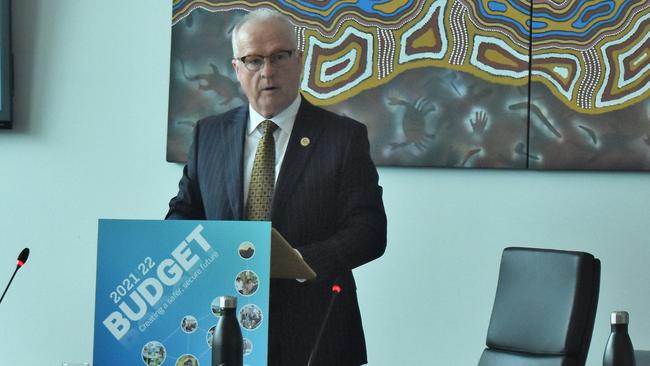 Sunshine Coast Mayor Mark Jamieson announced the 2021-22 budget on Thursday, June 24.