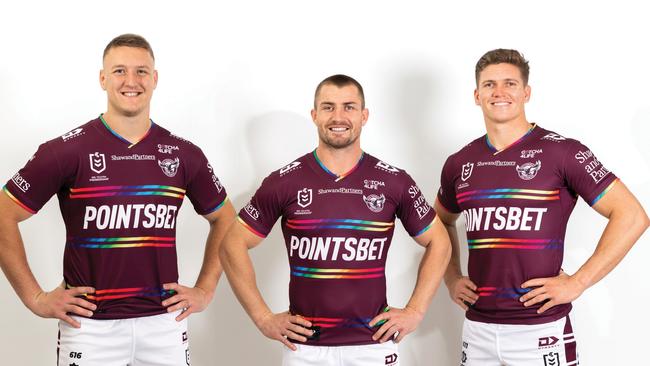 Manly arrogantly ordering its players to wear a new Pride jersey in support of the LGBTQ “community”.