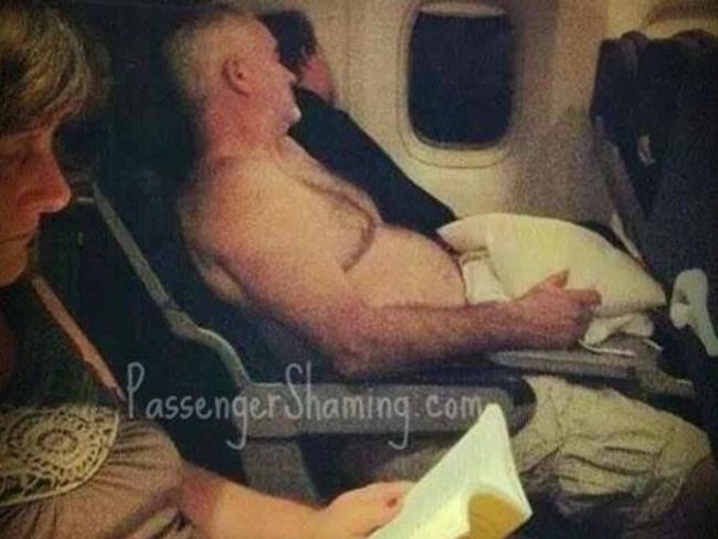 8. Another old mate. This is not your home. Picture: Passenger Shaming