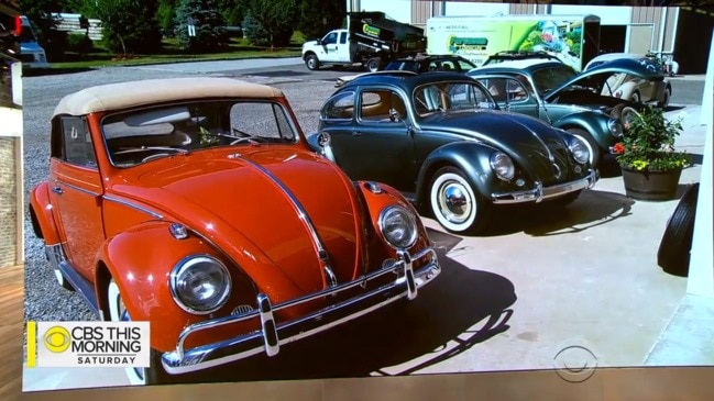 Volkswagen is ending production of the last version of its Beetle model (CBS)