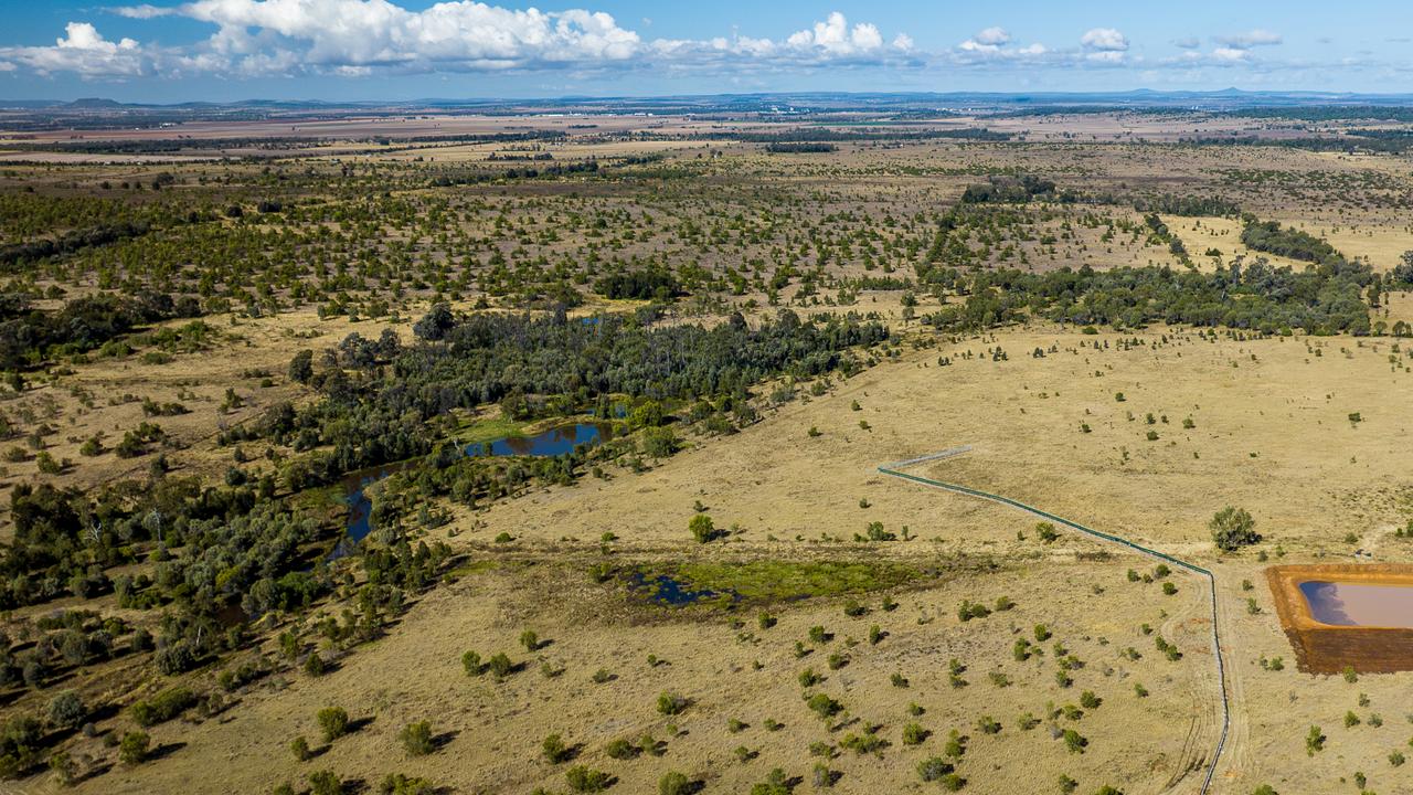 The Lagoon Creek Conservation Zone at the New Acland Mine, west of Toowoomba.