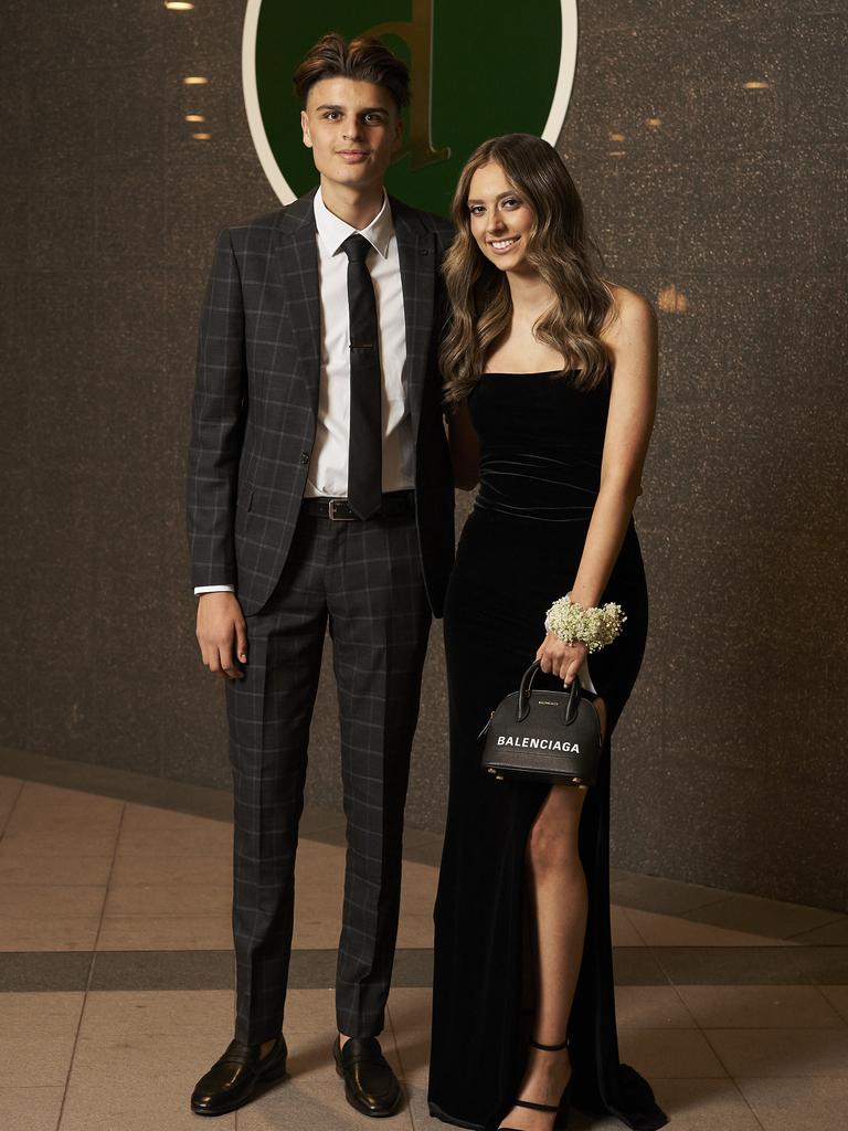 Students at the Blackfriars Priory School formal on June 24 at the Donato Reception Centre. Picture: Matt Loxton