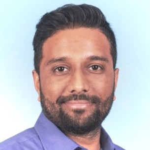 Senior financial services employee Muhammad Khan has been revealed as a serial public masturbator who ejaculated on women at music festivals and on public transport. Picture: LinkedIn