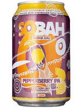 Sobah Pepperberry IPA craft beer.