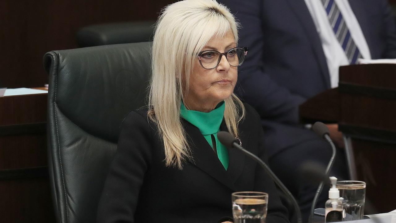 Minister Elise Archer. Question time in the Tasmanian parliament. Picture: Nikki Davis-Jones