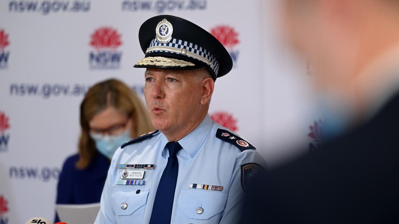 NSW Police Commissioner Mick Fuller. Picture: Bianca De Marchi/NCA NewsWire